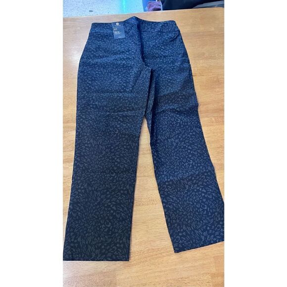 JM Collection Womens Bandleader Pull-On Pants Deep Black Size M Short NWT P1-227 - Picture 9 of 11